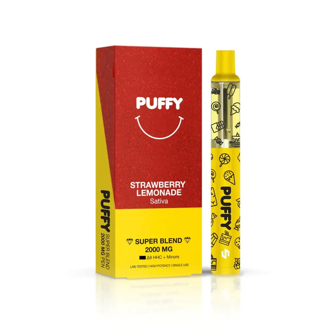 PUFFY Strawberry Lemonade Super Blend THC Vape